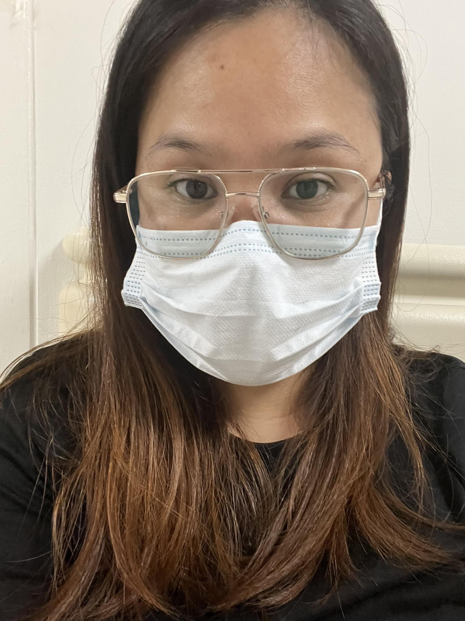 Larawan ko bago ako sumalang sa MRI scan